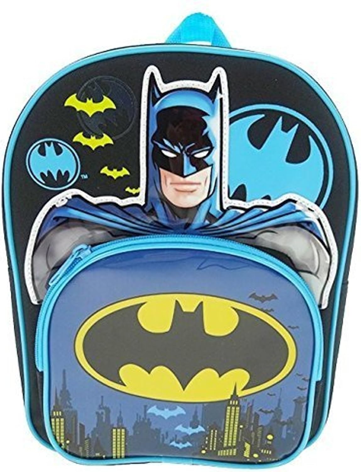 Batman Children's Backpack Batman Novelty Backpack 8.5 liters Black