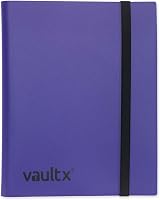 Vault X 9 Pocket Trading Card Binder 360 Standard Cards Purple Side-Loading view 1