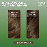Clairol Natural Instincts Semi-Permanent No Ammonia Hair Dye 6 Light Brown view 3