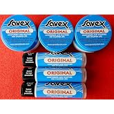SAVEX 6 X 3 Original Jars &amp; 3 Sticks Lip Balm for Dry &amp; Chapped Lips. Made in USA. Upgrade to Expedited Mail. U.S. Seller