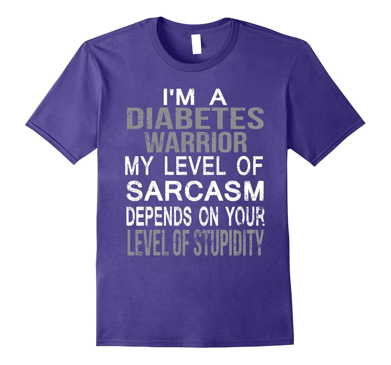 I’m a Diabetes warrior funny t shirt