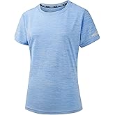 Peakwell Women's Workout T-Shirts Quick Dry Yoga Athletic Moisture Wicking Short Sleeve