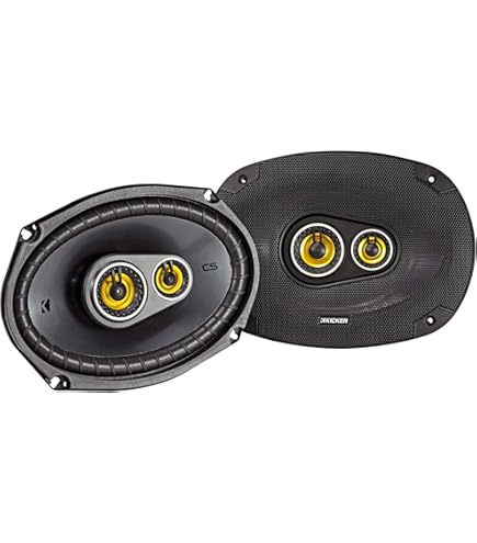 Amazon.com: Car Speaker Set Combo Of 2 Kicker 46CSC654 6.5