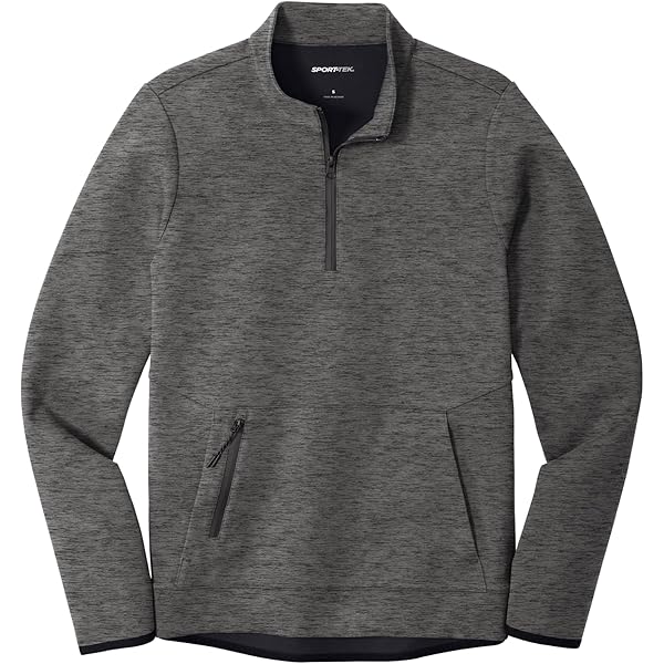 Original Penguin Golf Pieced 1/4 Zip Midweight Pullover Dark