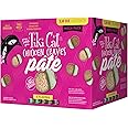 Tiki Cat Chicken Craves Pate, Ultimate Variety Pack, 24 Servings of High Protein Meals with Chicken, Wet Cat Food Mega Pack, 2.8 Ounce Cans (Pack of 24)