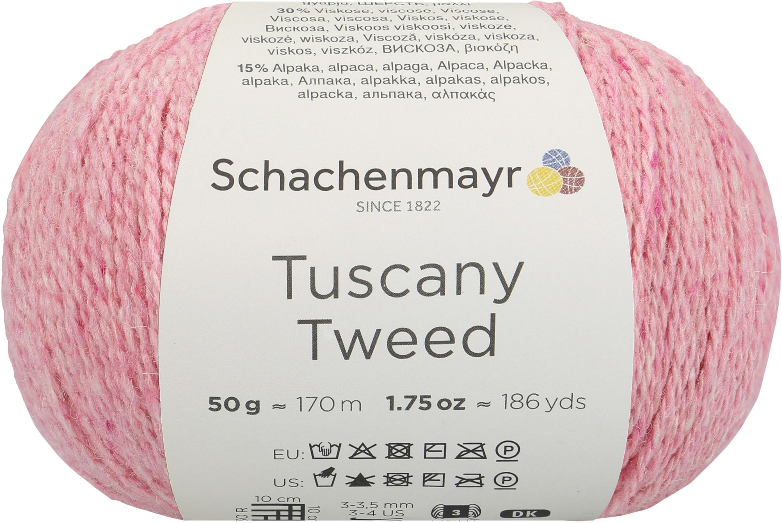 Schachenmayr Tuscany Tweed Hand Knitting Yarn 50 g Pink