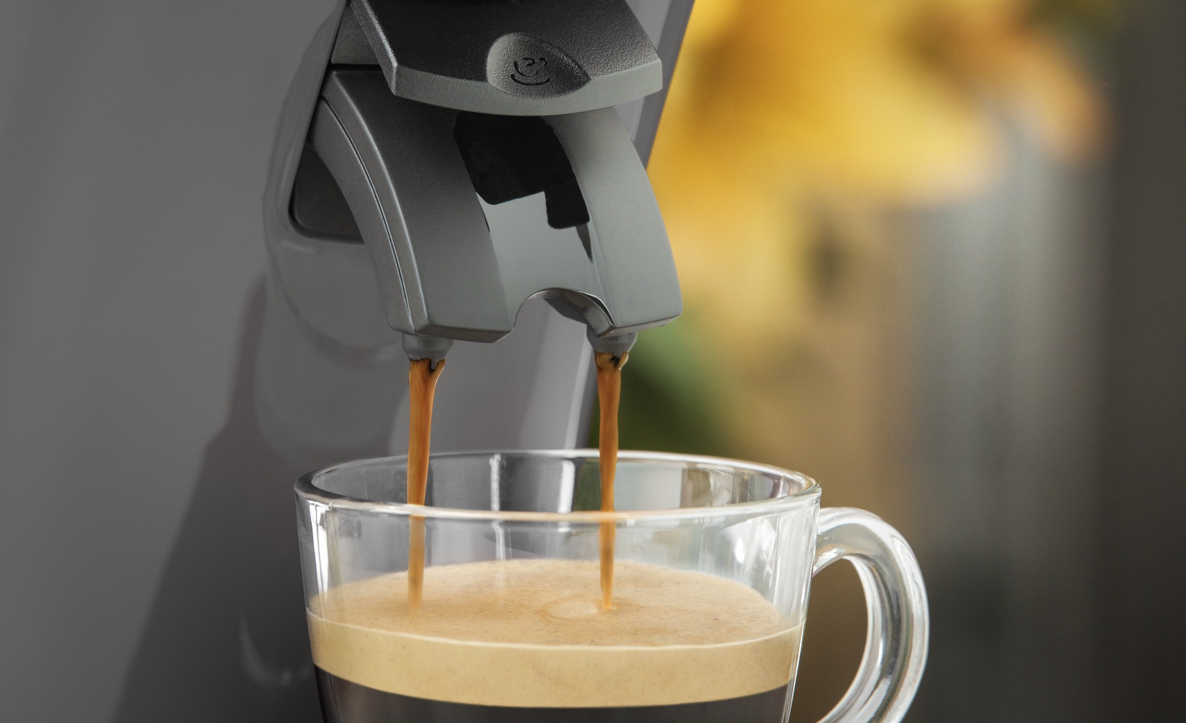 Senseo Original HD6556/00 Padmaschine with KaffeeBoost dark grey