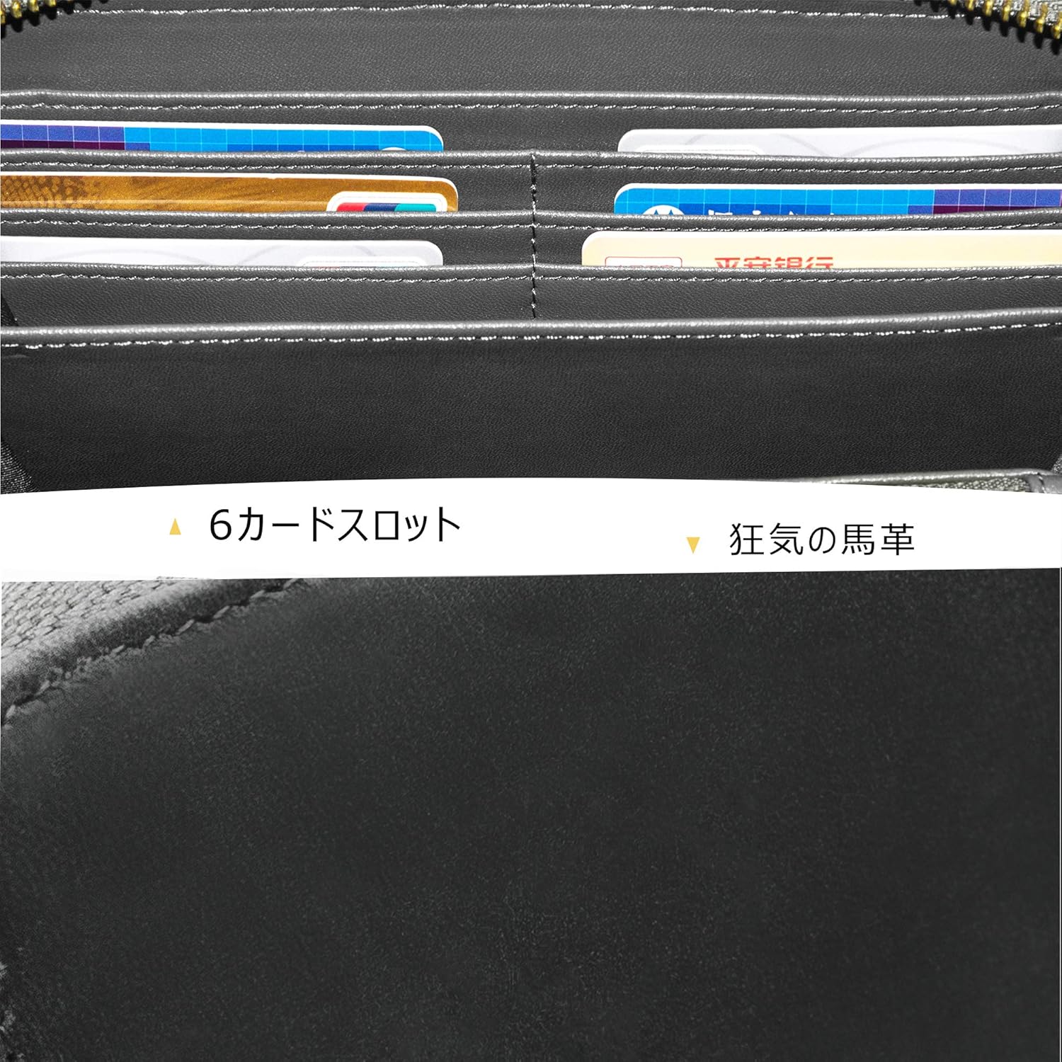 Amazon Milisente長財布 Rfidスキミング 財布 手作りヘッド層狂気の馬革 長財布 メンズバッグ レディース 長財布 メンズ 男女兼用 カード大容量 高級ファスナー式小銭入れ ギフトボックス付 グレー Milisente 財布