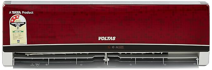 Voltas 1 Ton 3 Star (2018) Split AC (125 EYR/123ZZY-IMR, Wine Red)