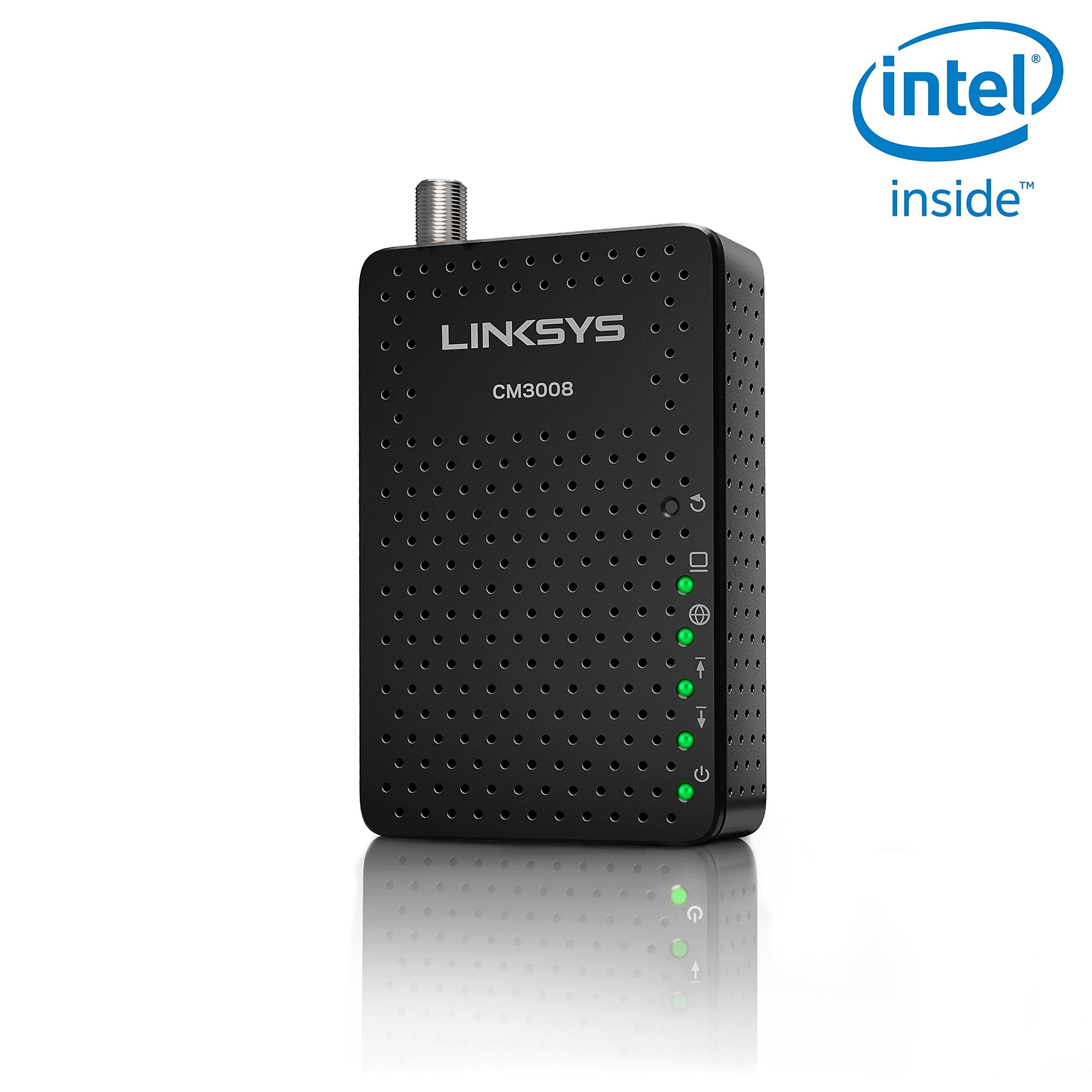 Linksys DOCSIS 3.0 16×4 Cable Modem with Comcast Xfinity, Time Warner