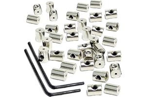 COINS FOR ANYTHING, INC Pin Locks (36) Pin Keepers - Locking Pinkeepers with Wrench - Biker Pin Locks - Veteran Owned Company