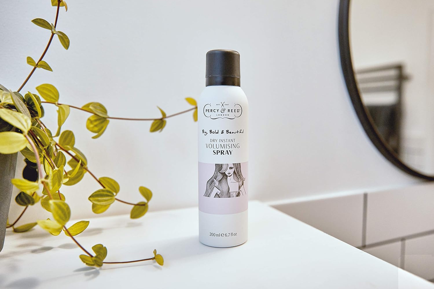 Percy & Reed Session Styling Dry Volumising Spray, Lightweight Mist, Instant Root Lift, Lasting Volume - Image 5