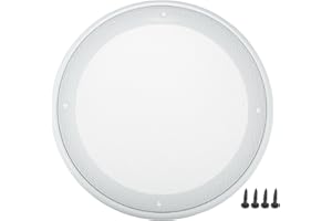 ACROPIX Universal 8" Car Speaker Grills Cover Mesh Round Ceiling Speaker Covers 8 Inch Audio Speaker Subwoofer Guard Protecto
