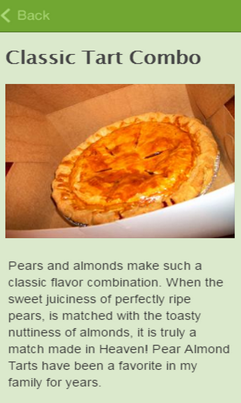 Pear Recipes