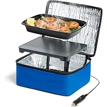 Amazon.com: HOTLOGIC Mini Portable Electric Lunch Box Food Heater ...