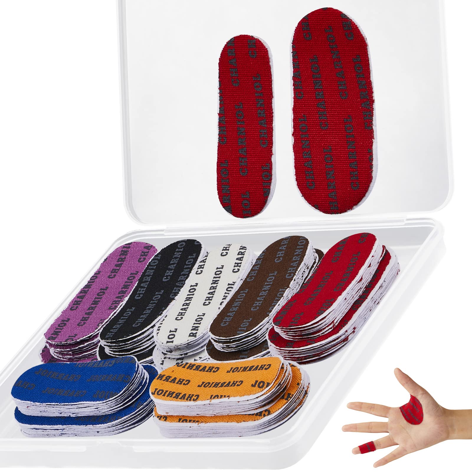 Photo 1 of 140 Pack 2 Sizes Bowling Thumb Tape Protective Performance Bowl Finger Tape 7 Colors Elastic Bowlers Tape Exercise Bowling Tape for Fingers for Men Women Bowlers Sport Protection Accessory