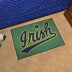 FANMATS 33412 NCAA - Notre Dame Starter Mat Accent