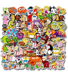 Lot De 50 Autocollants Mignons En Vinyle Imperméable Pour Ordinateur