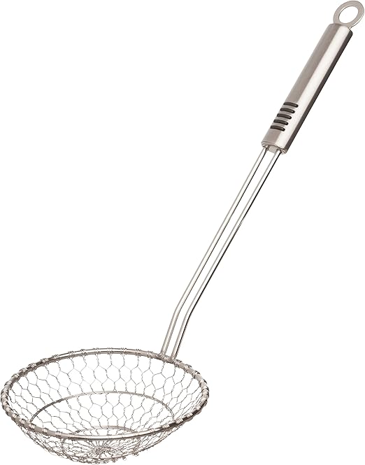 Amazon Com Helen S Asian Kitchen Stainless Steel Mesh Spider Food