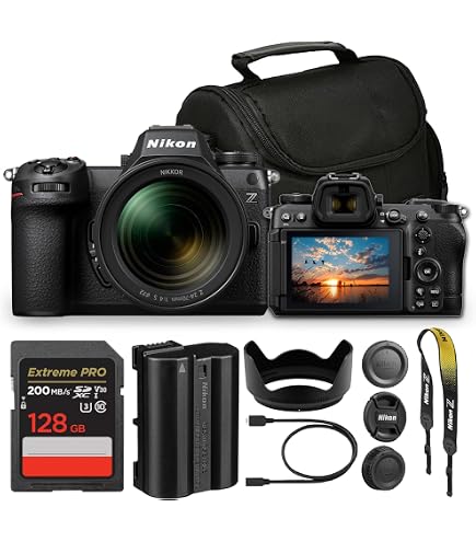 Amazon.com : Nikon Z6 III Mirrorless Camera Bundle with 128GB