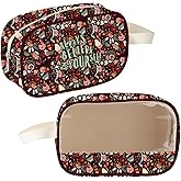 CMNIM Anime Clear Makeup Bag Japanese Anime Lovers Gift Animated Movie Inspired Cosmetic Bag Organizer Cartoon Movie Merch (2582 Anime Clear Bag)