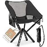 Sitpack Campster 2.0 Ultra Lightweight Backpack Chair with 5s Folding, Small Compact Portable Hiking Chairs with Bottled Size