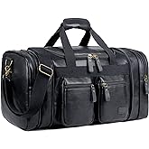 Vegan Leather Travel Duffel Weekender Bag Carry on Overnight Bag Sports Duffel bag For men and Women HB-21