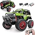 OWNONE 1 Remote Control Jeep Wrange 4x4 Building Kits, 1:6 Technique Motorized Off Road Pickup Set - with 4 Black Motors, All Terrain Design - STEM Engineering Gift for Adults & Teens (2121 PCS)