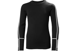 Helly-Hansen Jr Lifa Merino Midweight Set - Kids Base Layer Thermal Underwear, Moisture-Wicking Merino Wool, Winter Ski