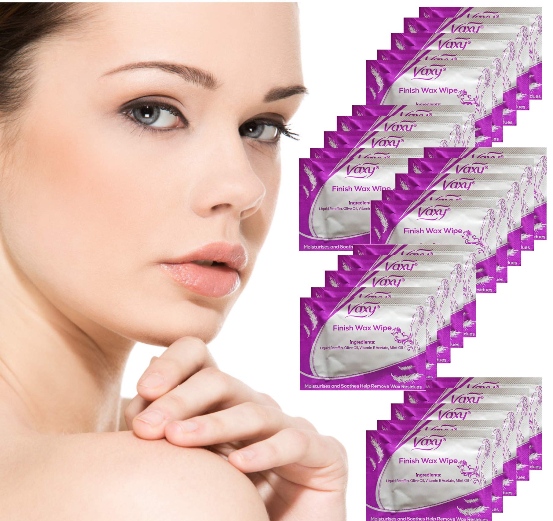 After Waxing Wipes, Body Waxing Post Wax treatment, After Wax Care Reduces Redness, Removes Residue, Body & Facial Post Waxing Treatment (25)