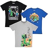 Minecraft Boys Boys Short Sleeve Regular FitT-Shirt