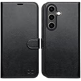 OCASE Compatible with Galaxy S25 Wallet Case, PU Leather Flip Folio Case with Card Holders RFID Blocking Kickstand [Shockproof TPU Inner Shell] Protective Phone Cover 6.2 Inch 2025, Black