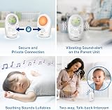 VTech DM1211 Audio Baby Monitor Long Range 2-Way Talk Night Light view 5