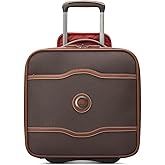 DELSEY PARIS Chatelet 2.0 Softside Luggage Under-Seater with 2 Wheels, Chocolate Brown, Carry on 16 Inch