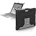 URBAN ARMOR GEAR UAG Designed for Microsoft Surface Go 4/ Surface Go 3 / Surface Go 2 / Surface Go Case 10.5" Metropolis Rugged Aluminum Kickstand Military Drop Tested Protective Cover Black