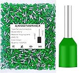 haisstronica 1000PCS Wire Ferrules Connectors,Green
