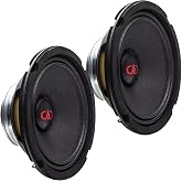 DD Audio VO-MN306-S4 6.5" 200W RMS 4-Ohm Neo Midrange Speakers (Pair)