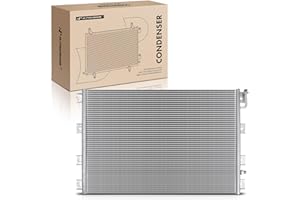 A-Premium Air Conditioning A/C Condenser Compatible with Kenworth C500 2007, K100E 1987-1990, T2000 1999-2005, T270 2009, T30