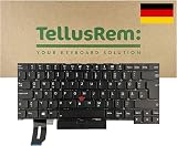 TellusRem Backlit Keyboard German for Lenovo Thinkpad T490s T495s Replacement