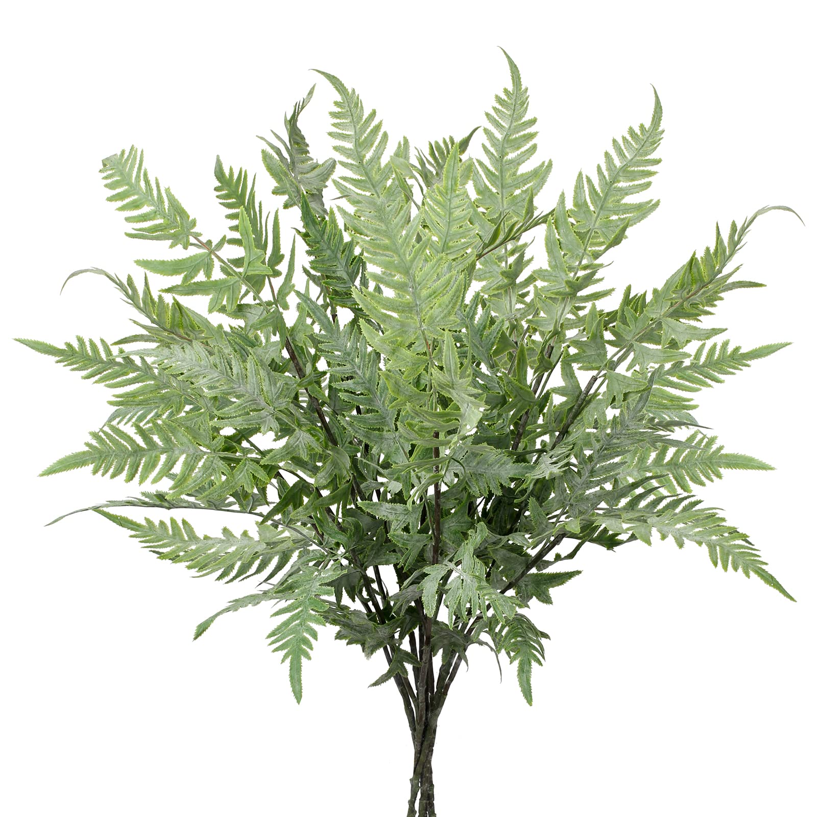 Briful Artificial Fern Branch Boston Fern Plants, Artificial Plant, Plastic Fern Leaves, Artificial Plant Branch for Indoor Garden, Porch, Parterre, Table Decoration, Flower Arrangements, 76 cm Long