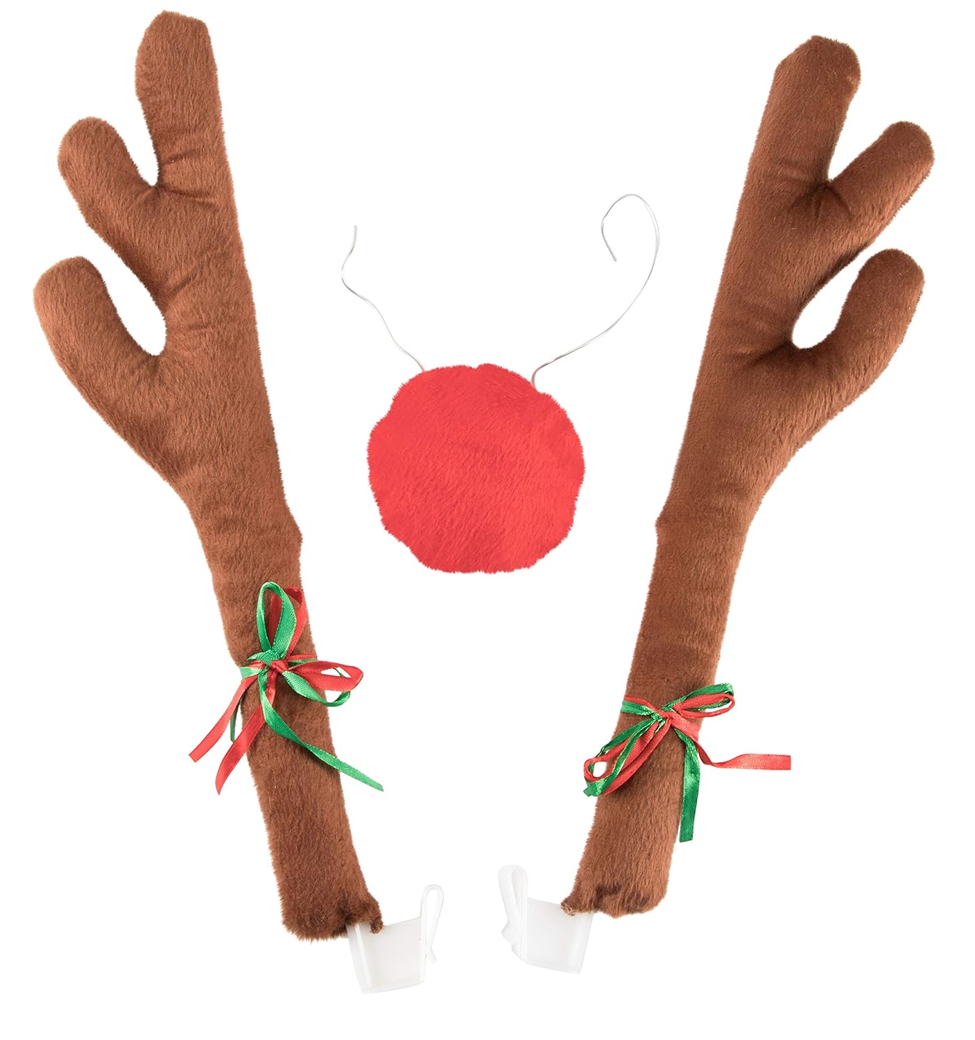 Car Antlers And Red Nose