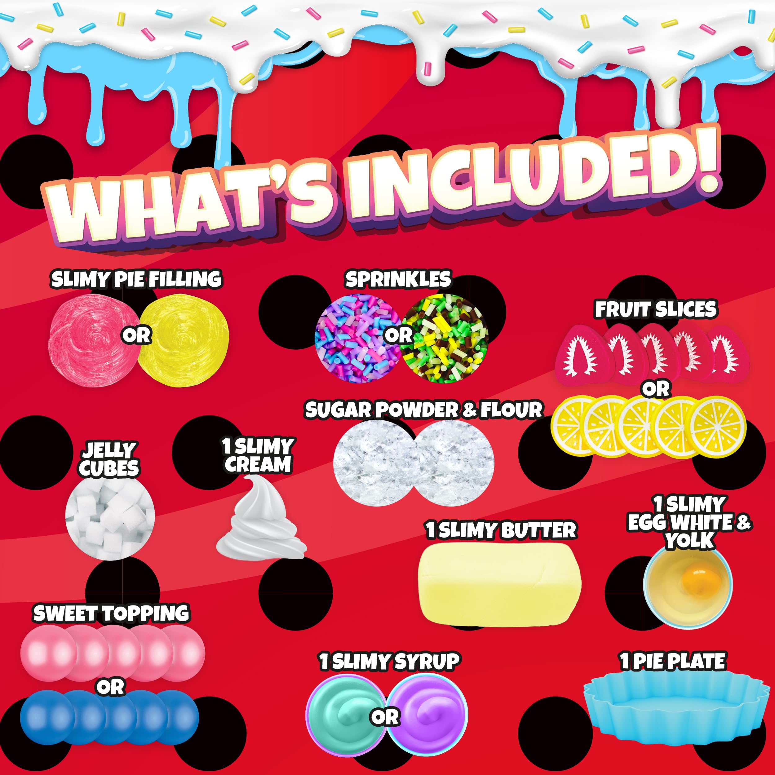 Miraculous Ladybug Slime Kit – Macaron Maker Mit Schleim, Streuseln & Sahnespender, Rollenspiel Für Kinder, Kreatives Spielzeug