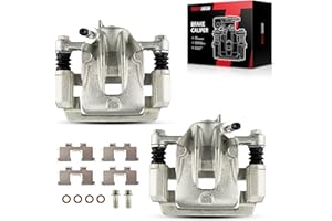 Torchbeam Rear Brake Calipers Set for Kia 2005-2010 Sportage, Hyundai 2005-2009 Tucson, Kia 2006-2010 Optima, Rear Left and Rear Right Calipers Replace # 19B3100+19B3101