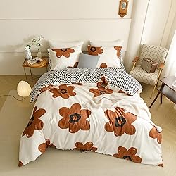 CLOTHKNOW Sunflower California King Comforter Set