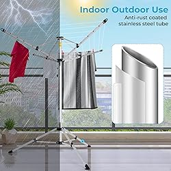JS HANGER Drying Natural Clothes Airer Outdoor