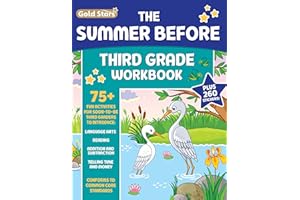 The Summer Before Third Grade Workbook School Bridging Second to Third Grade Ages 8 - 9: 75+ Activities, Reading, Language Ar