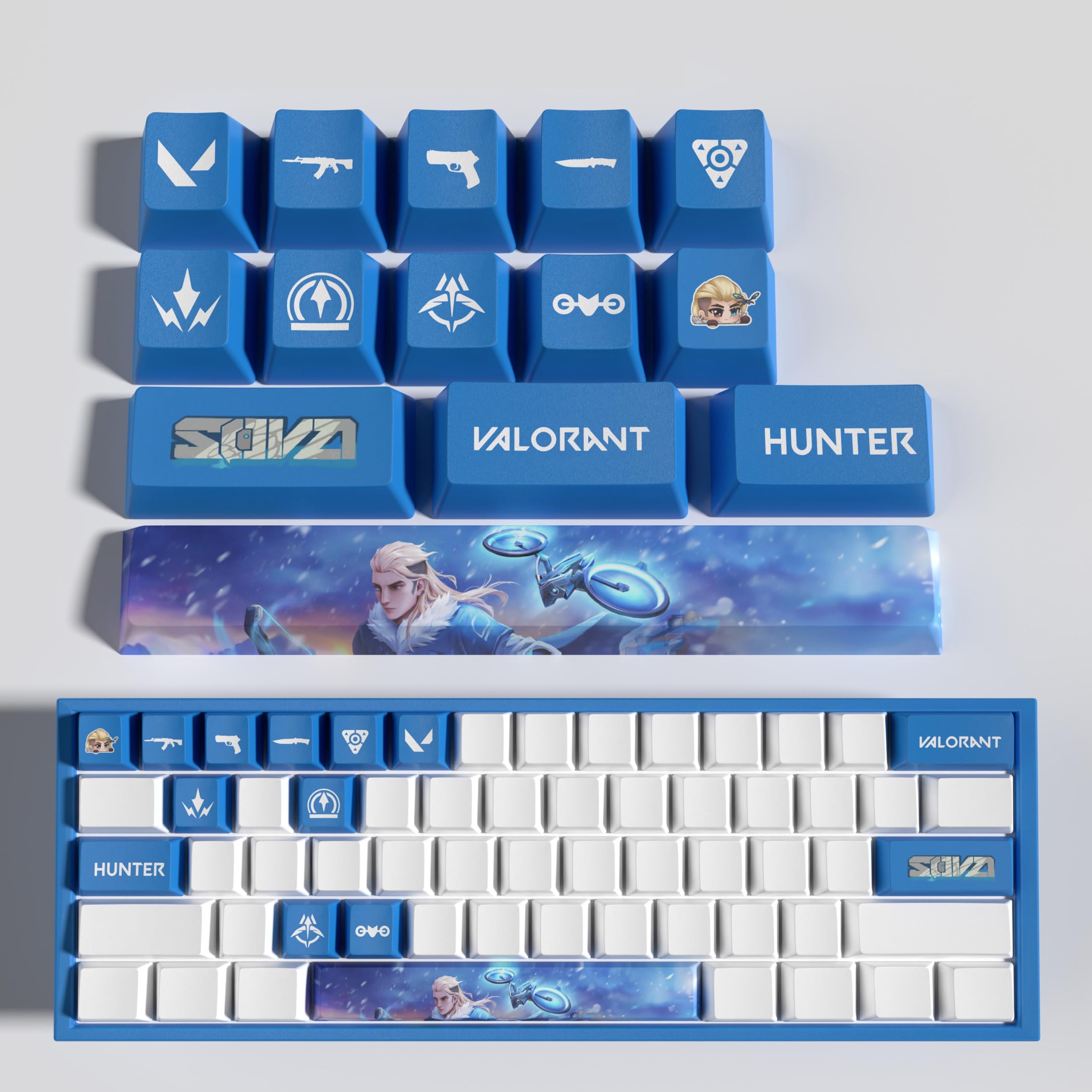 GATOKIT Valorant Custom Keycaps OEM Profile 14keys