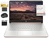 HP Newest 14" HD Ultra Light Thin Laptop, Quad-Core