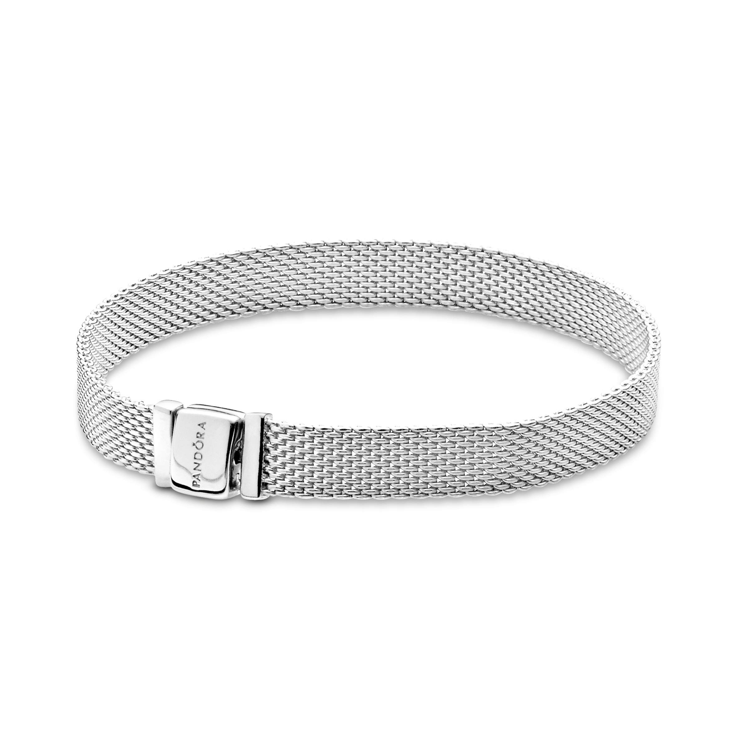 Pandora Reflexions Mesh Silver Bracelet, 15