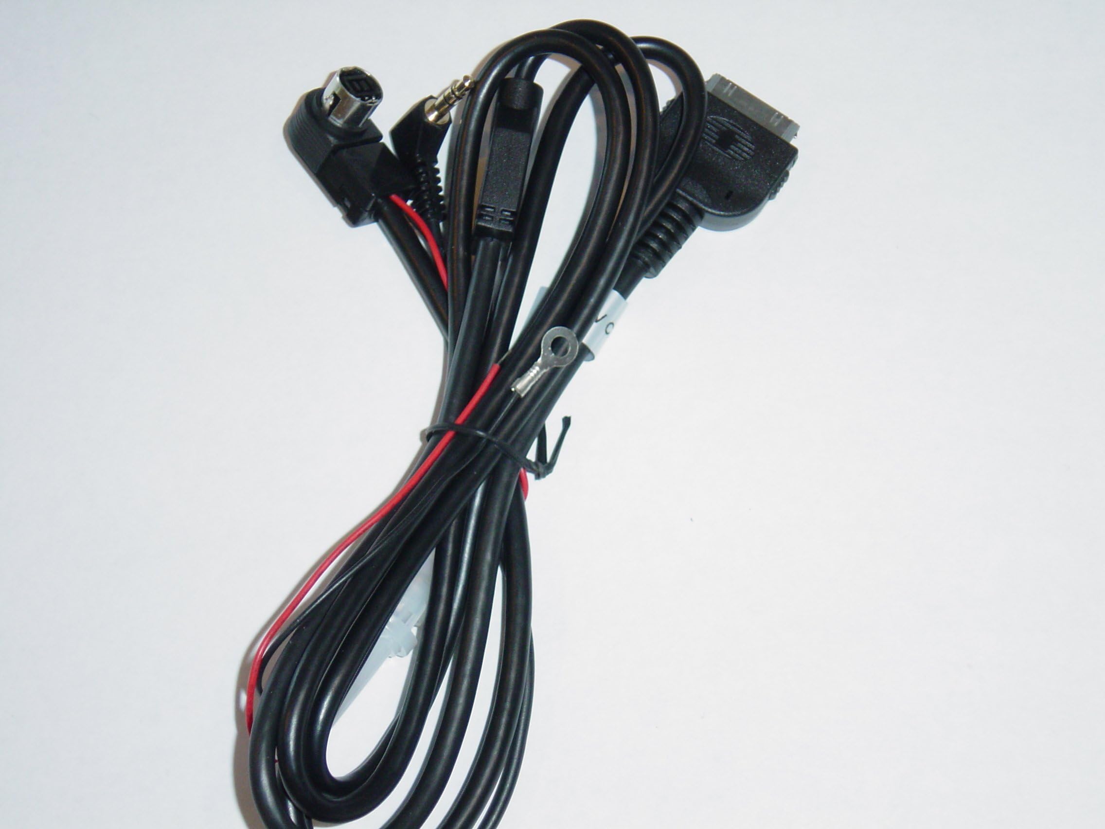 Direct Connect Alpine Ai-Net Radio to iPod iPhone 3.5mm Cable (New 5v Charge)
